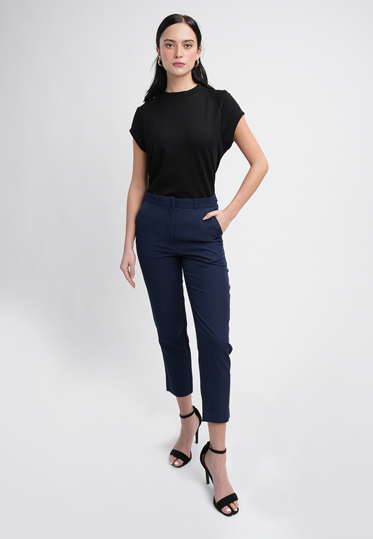 Devyn Pants with Bow Waistband Detail