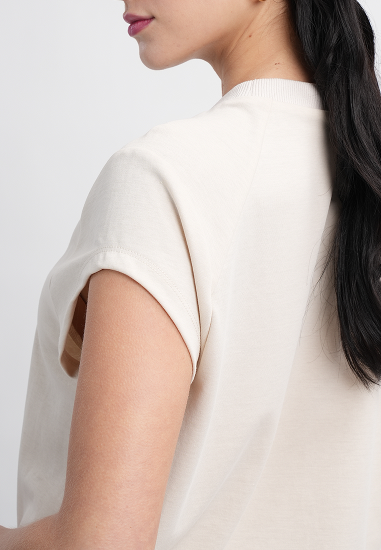 Emily Classic Black Crew Neck Top