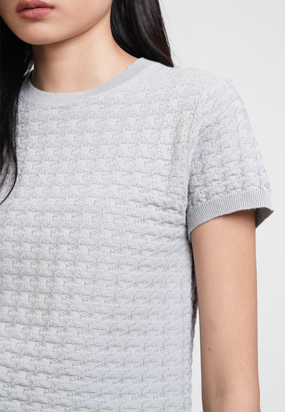 Chantel Textured Waffle Knit Top