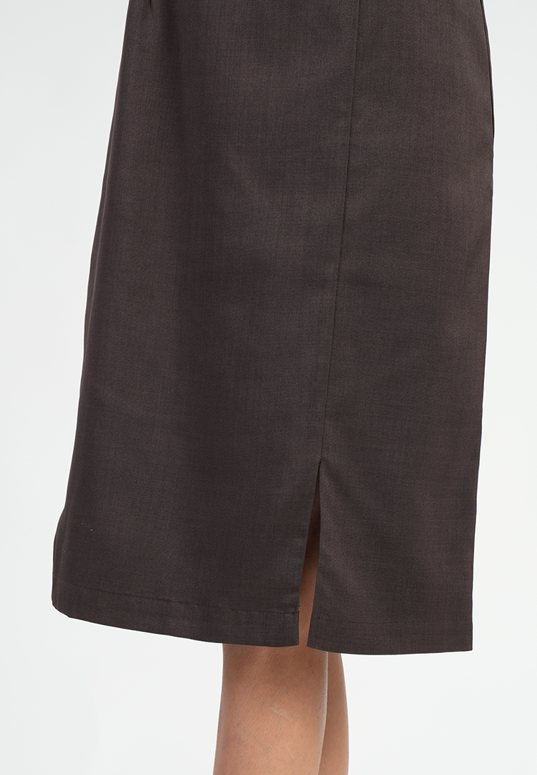 Evangeline Professional Rounded Collar Sheath Dress