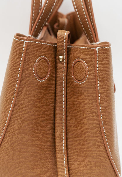 Clementine Contrast Stitch Tote