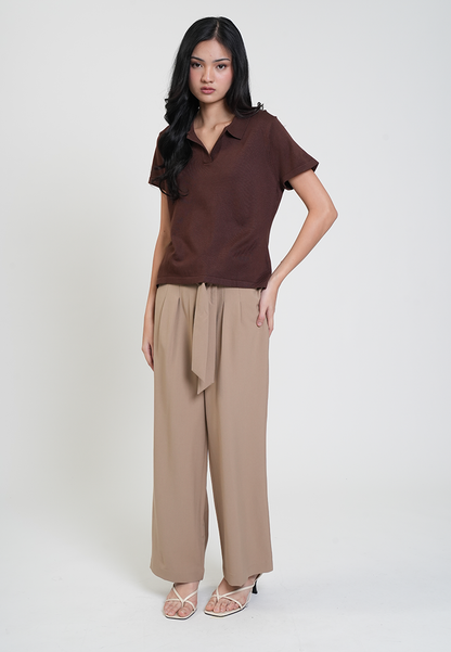 Herschell Casual Collared Blouse