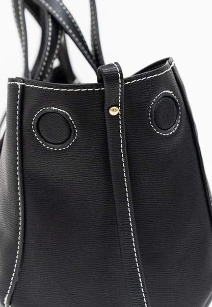 Clementine Contrast Stitch Tote