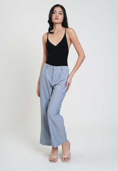 Rachel Pleated Wide-Leg Trousers