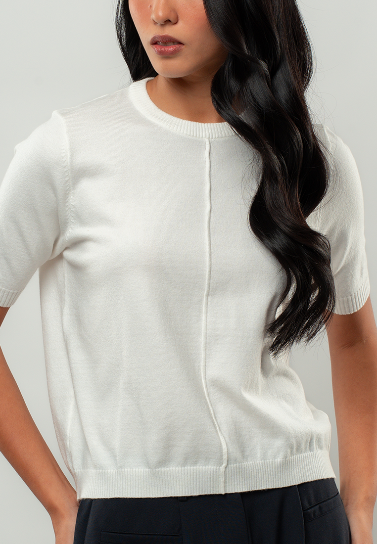Cara Classic Short Sleeve Knit Top
