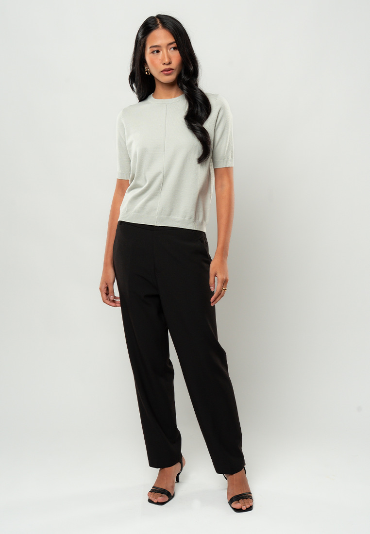 Cara Classic Short Sleeve Knit Top