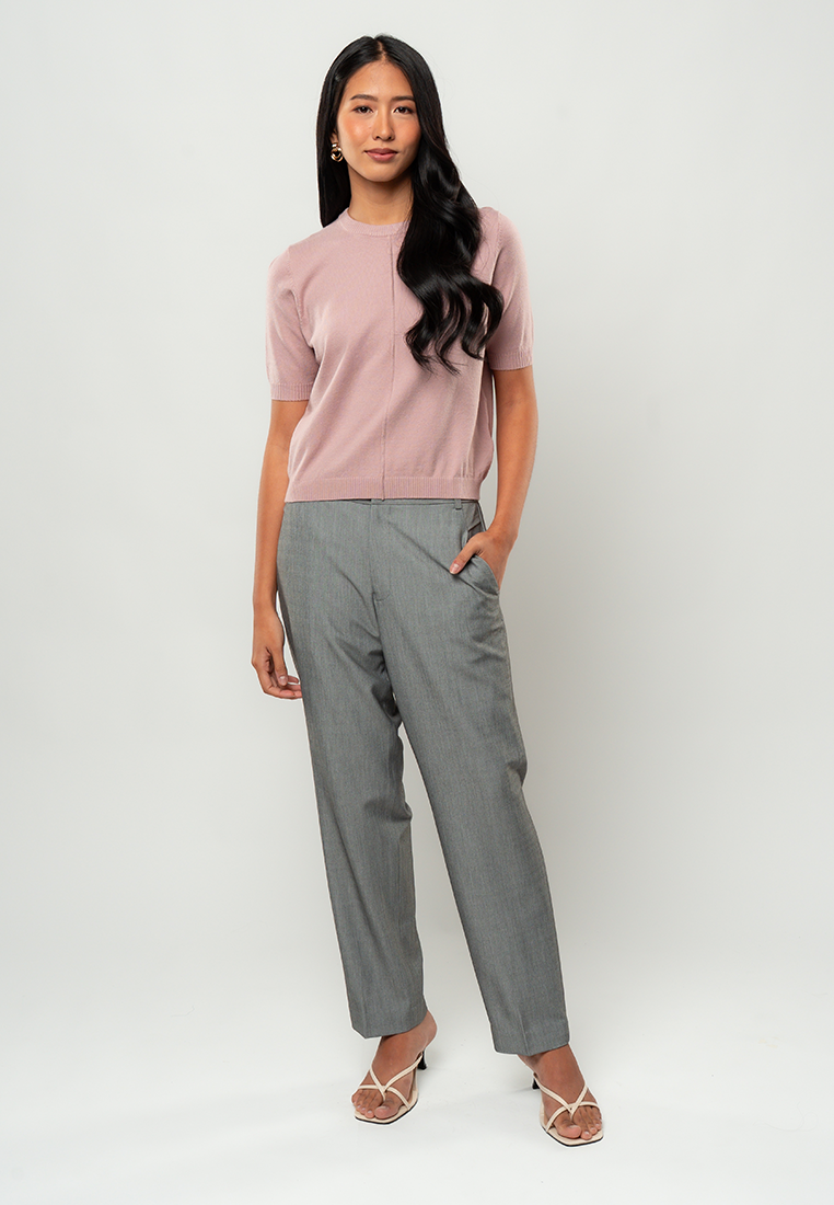 Cara Classic Short Sleeve Knit Top