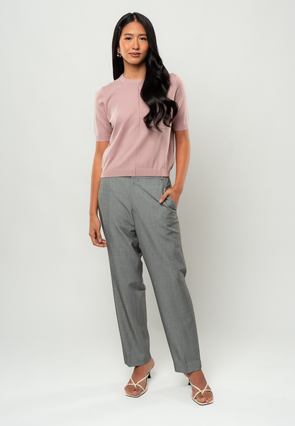 Cara Classic Short Sleeve Knit Top