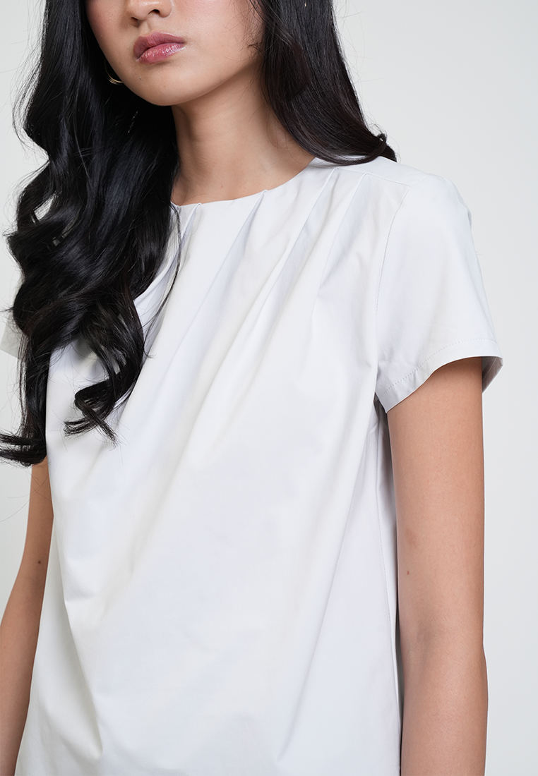 Jillian Classic Short Sleeves Boxy Top