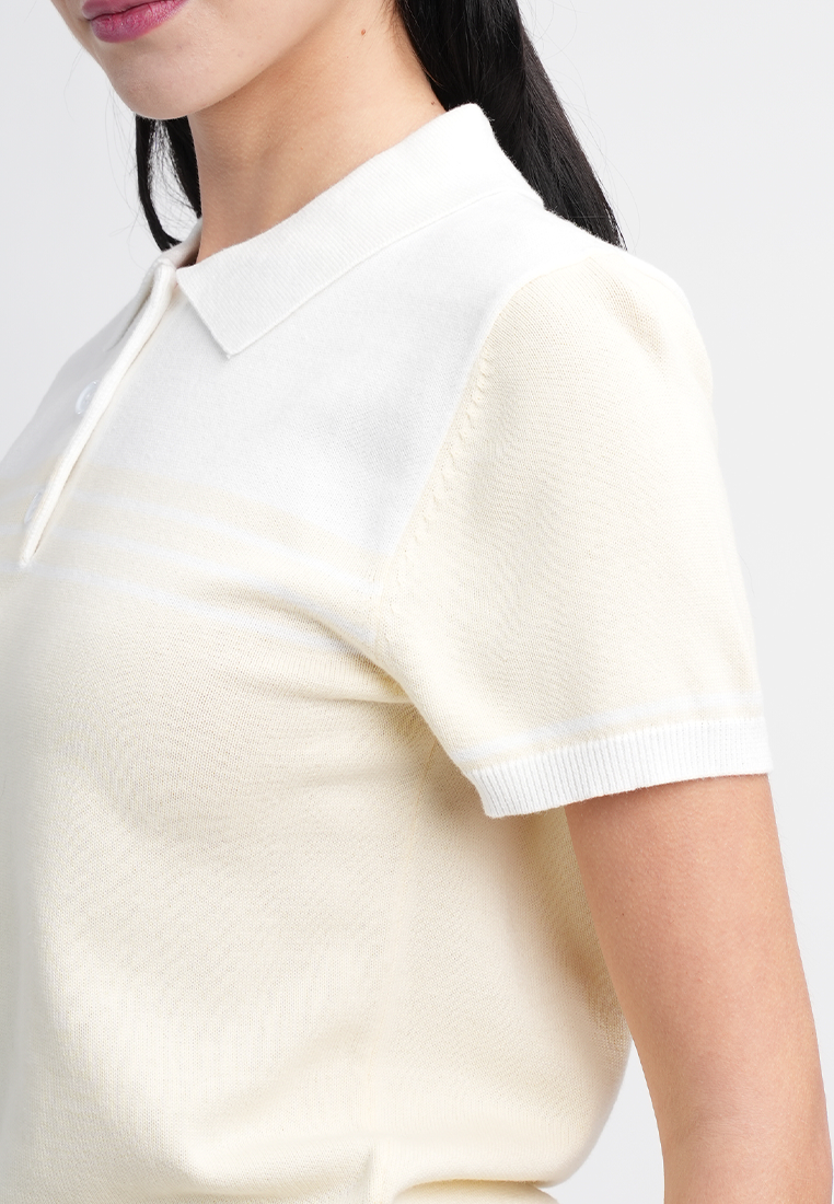 Jessica Classic Polo Knit Top