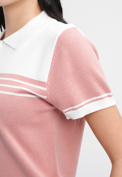 Jessica Classic Polo Knit Top