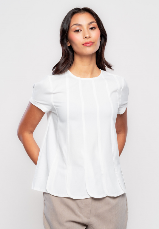 Emelie Flounce Blouse