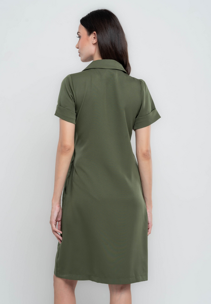 Jani Casual Trench Dress