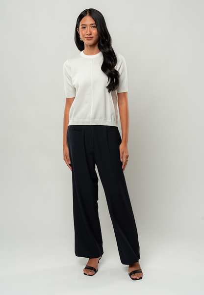 Cara Classic Short Sleeve Knit Top