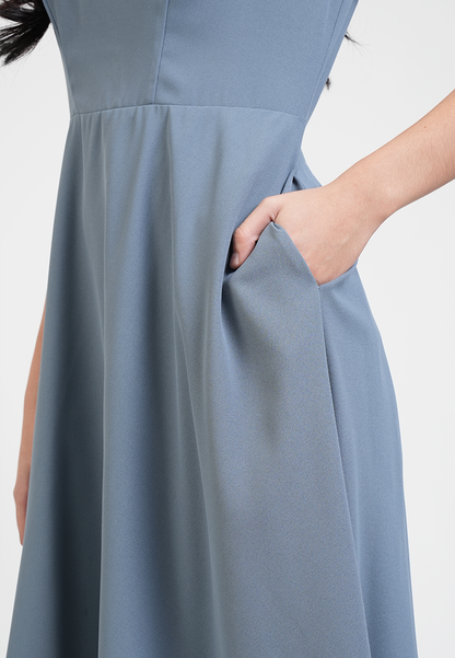 Juliette Colorblock A-Line Dress