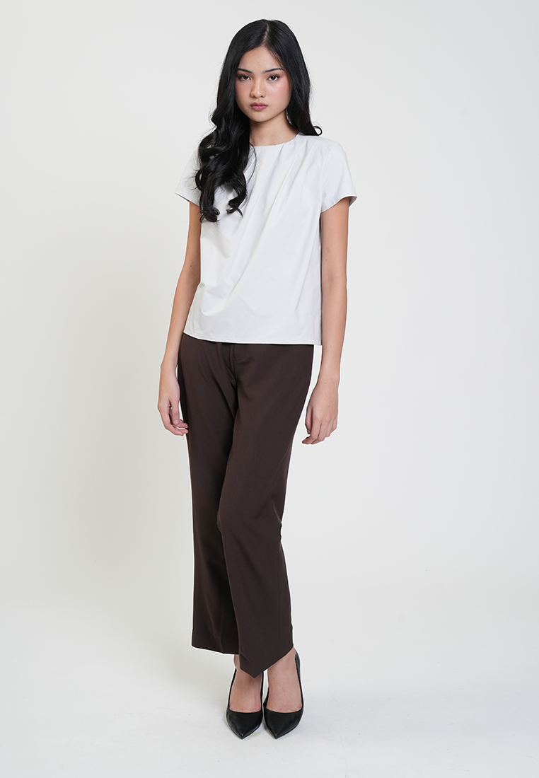 Jillian Classic Short Sleeves Boxy Top