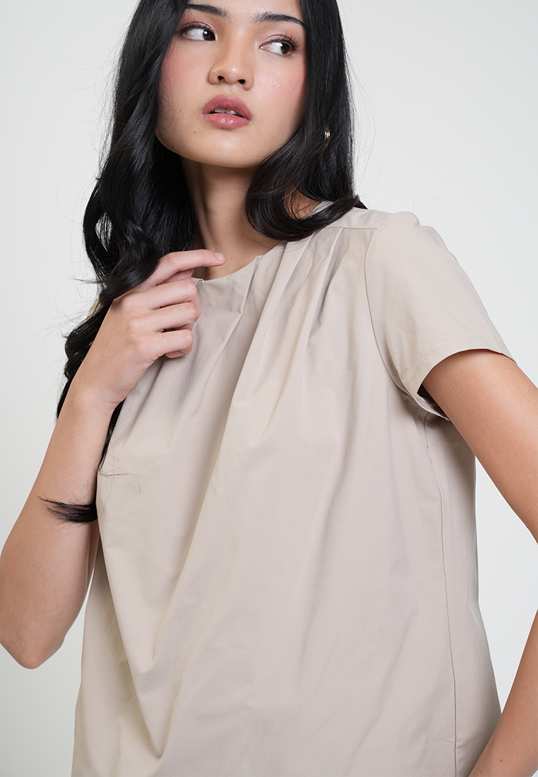 Jillian Classic Short Sleeves Boxy Top