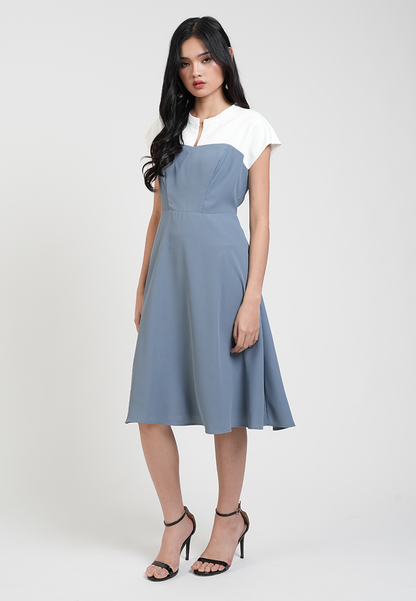 Juliette Colorblock A-Line Dress