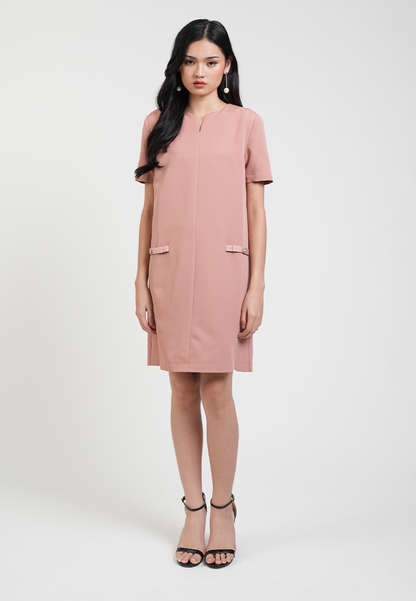 Adelaide Little Black Sheath Dress