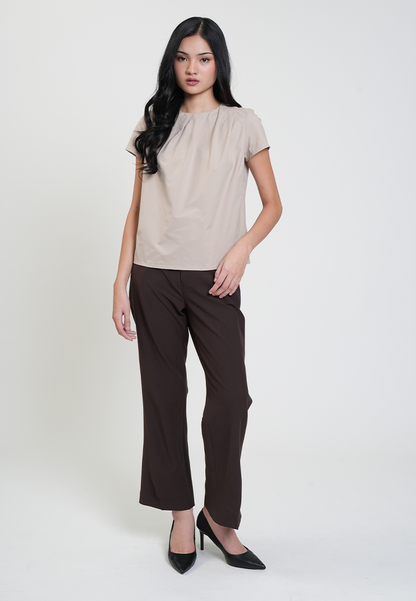 Jillian Classic Short Sleeves Boxy Top