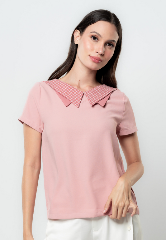 Michelle Double Collar Top