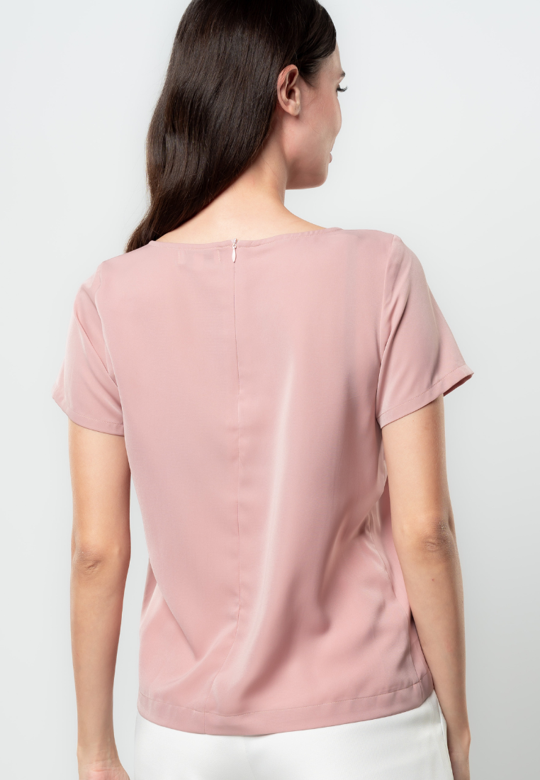 Kyla Front Pleat Top