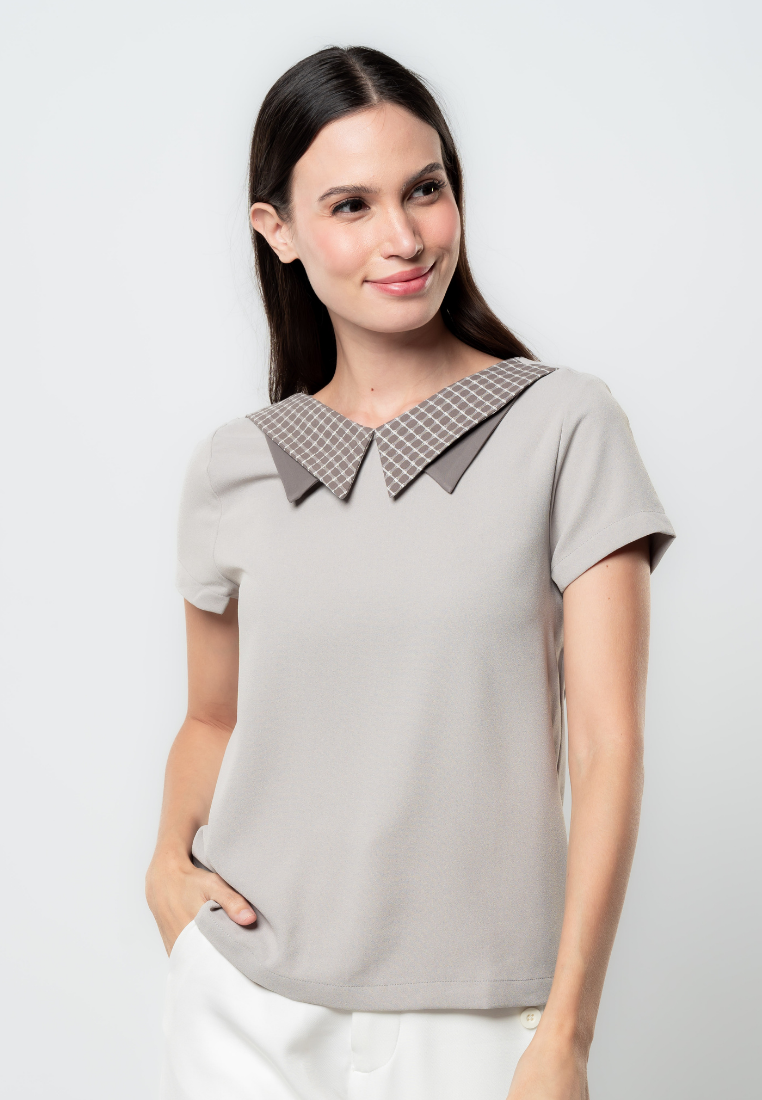 Michelle Double Collar Top