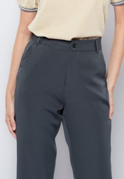 High Rise Slim Pants