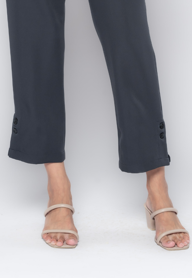 High Rise Slim Pants