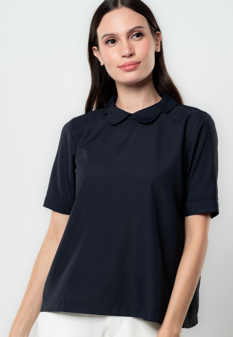 Hale Collared Top