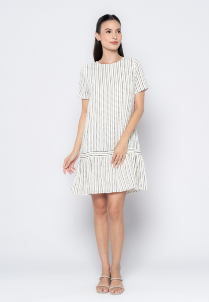 Stripes Play Drop Waist Dress