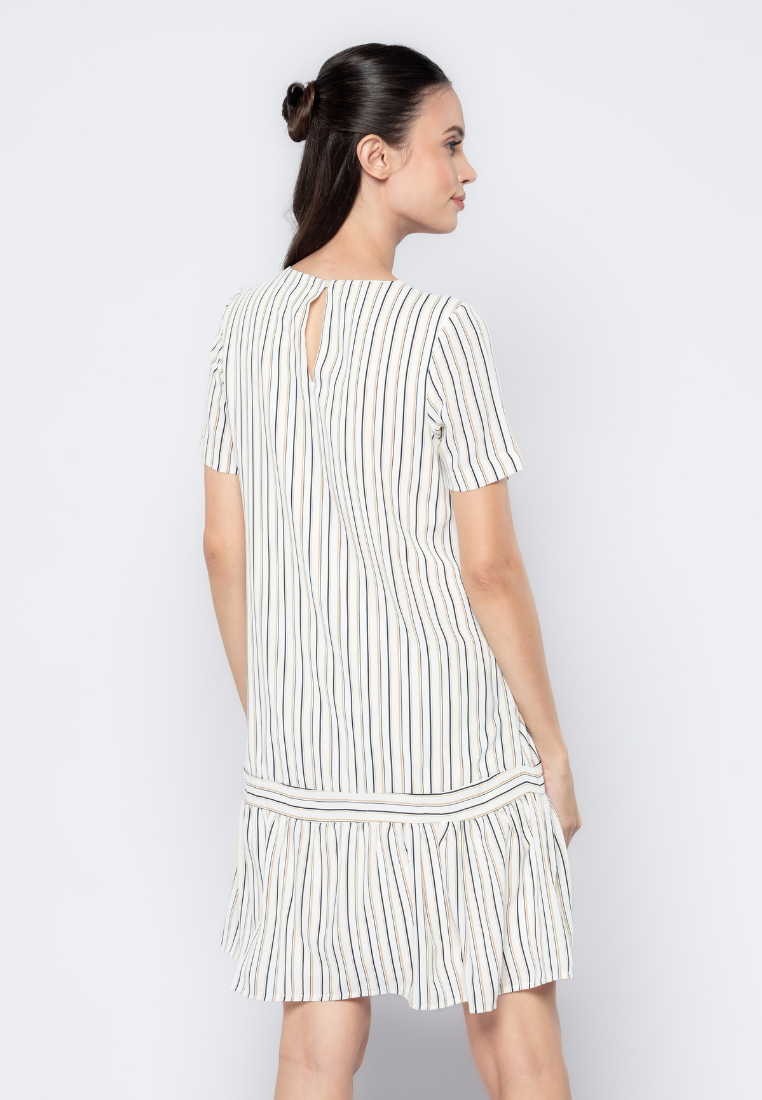 Stripes Play Drop Waist Dress