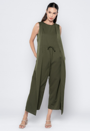 Two-in-One Vested Jumpsuit