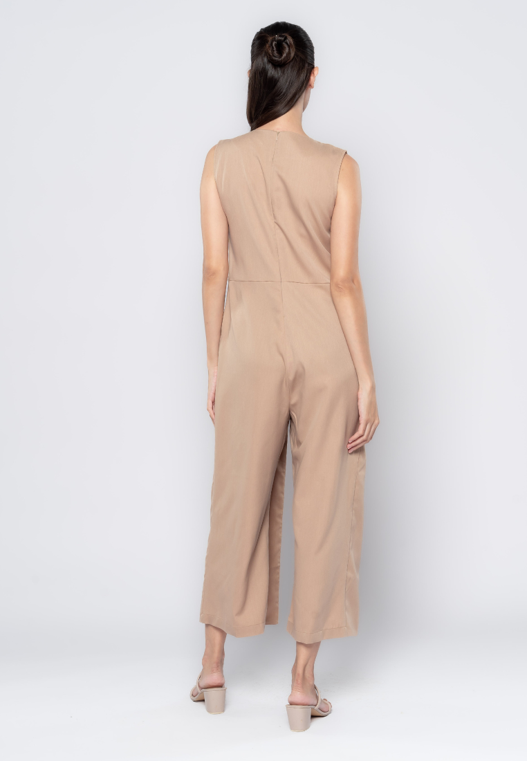 Two-in-One Vested Jumpsuit