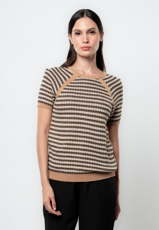 Nevada Striped Flat Knit