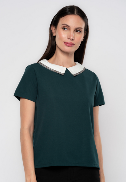 Olga Collared T-shirt