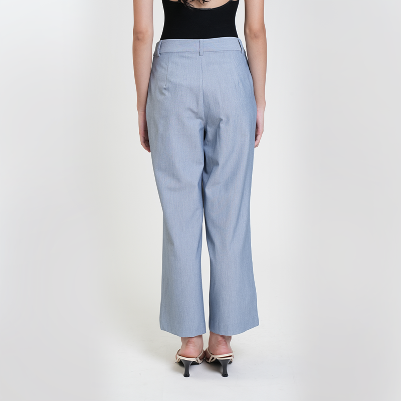 Apple & Eve Rachel Pleated Wide-Leg Trousers