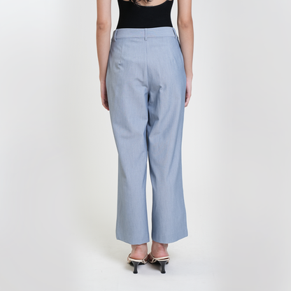 Apple & Eve Rachel Pleated Wide-Leg Trousers