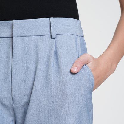 Apple & Eve Rachel Pleated Wide-Leg Trousers