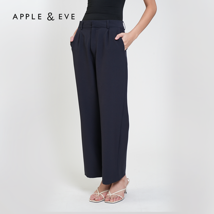 Apple & Eve Rachel Pleated Wide-Leg Trousers