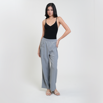 Apple & Eve Jeiah Gartered Wide-Leg Trousers