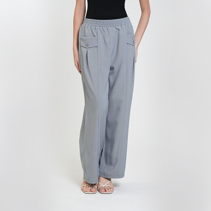 Apple & Eve Jeiah Gartered Wide-Leg Trousers