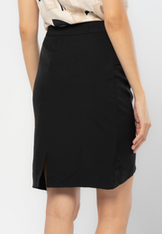 Ruched Pencil Skirt