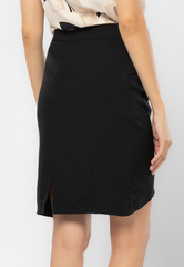 Ruched Pencil Skirt