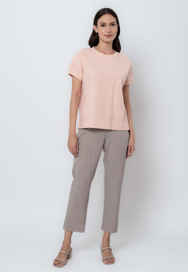 Apple & Eve Textured Relaxed Fit T-shirt