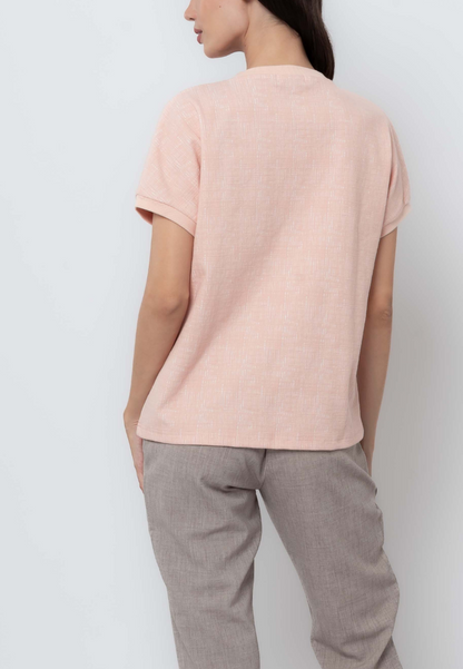 Apple & Eve Textured Relaxed Fit T-shirt