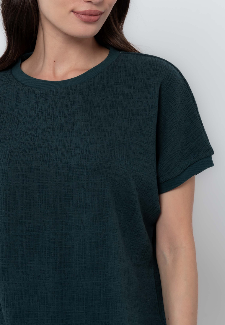 Apple & Eve Textured Relaxed Fit T-shirt