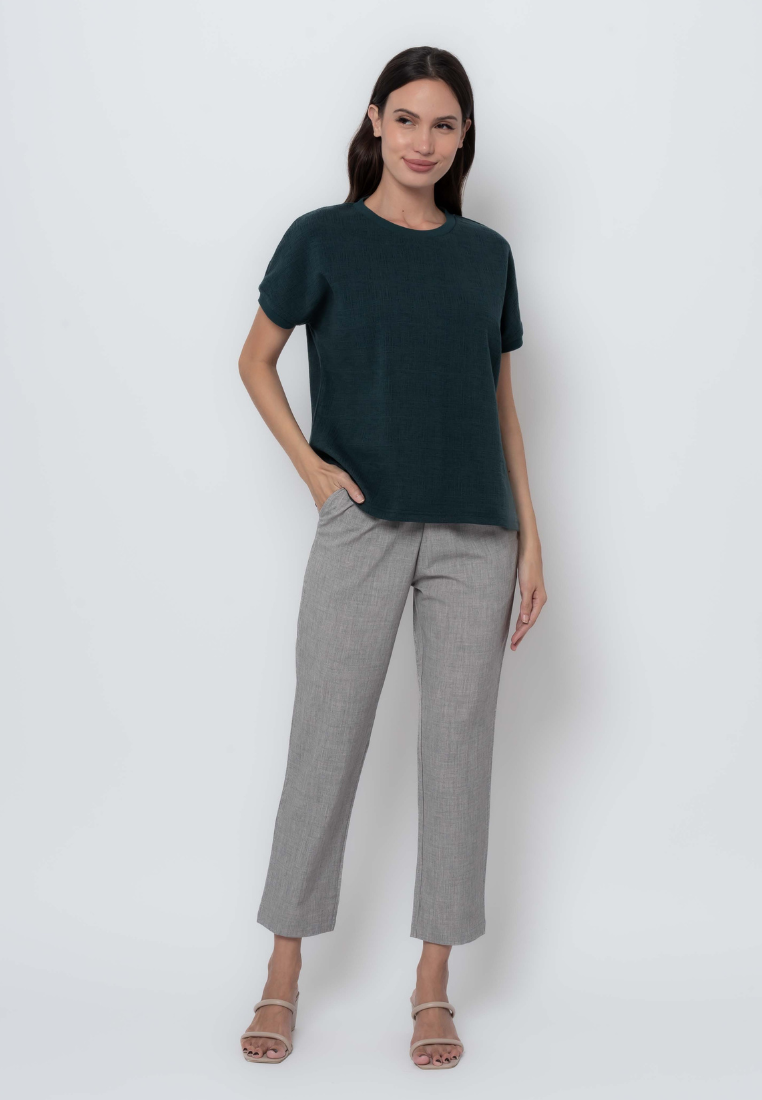 Apple & Eve Textured Relaxed Fit T-shirt