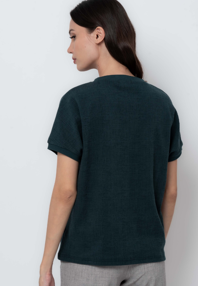 Apple & Eve Textured Relaxed Fit T-shirt