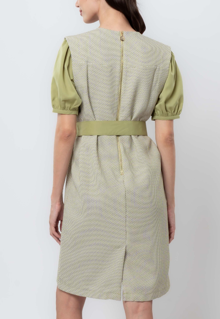 Apple & Eve Relaxed Fit Tweed Dress